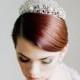 Bridal Crown, Full Bridal Crown, Swarovski Crystal Crown, Pearl Wedding Crown, Rhinestone Tiara, Wedding Tiara- EMMALINE Crown