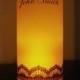 In Loving Memory Vellum Paper Luminary - Memorial Remembrance LED Candle Luminaries Wedding Honor Loved One Mom Dad Grandparents Aunt Uncle