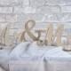 Mr and Mrs sign, Wedding letter set, Freestanding monogram, Sweetheart table, Reception, Bridal Decoration, Newly engaged gift, Ceremony