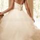 Spectacular Ball Gown Bridal Dress With Pick Ups By Casablanca 2103