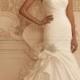 Elegant Fit And Flare Bridal Dress By Casablanca 2106