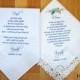 Mother of the Bride & Father of the Bride Handkerchiefs-Wedding Hankerchief-PRINTED-CUSTOMIZED-Wedding Gift-Mother of the Bride Gift