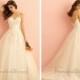 Strapless Sweetheart A-line Ball Gown Wedding Dress