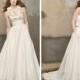 Fashion Wedding Gown with Pockets and Convertible Ruffled Collar