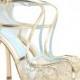Wedding Shoes Gold Embroidered Lace and Ivory Silk Criss Cross Handmade and Romantic Bridal