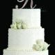 Swarovski Crystal Monogram Wedding Cake Topper