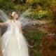 Fairy dress/ Garden fairy dress/ Champagne flower girl dress/ Junior bridesmaids dress(many colors available)