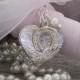 Brides Horseshoe Heart Locket, Irish Wedding Tradition