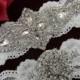SALE - Garter - Wedding Garter Set - Bridal Garter - Crystal Garter - Rhinestone Garter - Hand-Beaded Garter - Weddings