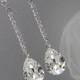 Crystal Bridal earrings Wedding jewelry Swarovski Crystal Wedding earrings Bridal jewelry, Sophia Bridal Earrings
