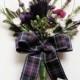 Stunning  Scottish Thistle Buttonhole for the Groom ,Best Man ,,Usher, Guest Wedding.