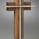 The Unity Cross® Steel and Weathered Solid Black Walnut