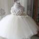 Ivory Hydrangea Tutu Dress Flower Girl Dress Rustic Without Matching Headpiece 1t2t3t4t5t6t7t8t9t10t