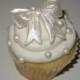 Edible Bow Cupcake Toppers, fondant cupcake topper, cupcake decoration, cake decoration, wedding cupcakes, baby girl cupcakes