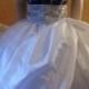 Denim & Diamonds Tie Dye Corset White Taffeta Illusion Crystal Pickup Wedding Bridal Ball Gown Skirt Set Party Dress(By Special Order)