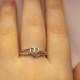 Promise Ring For Her, Valentine Day Gift, Heart Ring, Girlfriend Gift, Silver Promise Ring, Silver Rings For Women, Silver Heart Ring