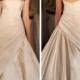 Sweetheart Ruched Ball Gown Wedding Dress with Beaded Lace Belt