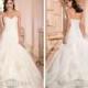 Sweetheart Ruched Bodice Pleated Wedding Dresses with Corset Back