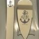 Anchor with Monogram  Initials  Wedding Cake Knife and Server with Names and Date FREE