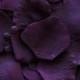 500 Eggplant Deep PURPLE Silk Artificial Rose Petals Wedding Favor Decoraition Flower Girl