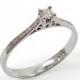 Engagement Ring- White gold & Diamonds (r-13151x). romantic ring. Romantic engagement ring. She said yes!