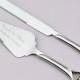 Hearts Wedding Cake Knife and Server Set - Personalized just for you!