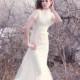 Ivory Lace & Tulle Wedding Dress