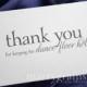 Wedding Card to Your DJ Musician - Thank You for Keeping the Dance Floor Hot - Wedding Music Band Vendor Thank You Card CS08