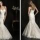 Embroidered Lace Applique Sweetheart Mermaid Allure Designer Wedding Dress Style 8967