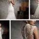 Mermaid Lace and Tulle Embroidery Wedding Dress with Sleeveless Jacket