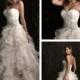 A-line Sweetheart Floor Length Allure Designer Wedding Dress Style 8955