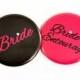 Bride Button. Bride's Entourage Button. 2.25" Bridal Party Buttons. Bachelorette Party. Bachelorette Party Buttons. Bachelorette Party Favor