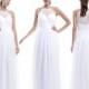 Tulle Bridismaid Dress, Floor Length Halter Neck Ivory Tulle Bridesmaid Dress, A-line Tulle Bridesmaid Dress