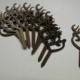 CupCake Topper's .. Set of 10 Browning Deer Heart Buck & Doe ..  1.60" Wide x 2" Tall with a 1.5" Spike .. #21 in this collection