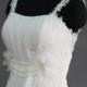Romantic Sheer Back Lace Wedding Dress Great for a Beach Wedding Destination