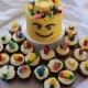 30 lego cupcake toppers  (24blocks & 6men) edible fondant cake topper boy birthday inspired theme