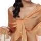 Promo Sale Silk Fluttering Scarf in Amber Color