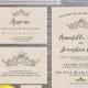 Printable Fall Wedding Invitation Suite - the Pumpkin Patch Collection