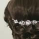 Swarovski Crystal Art Deco Bridal Headpiece  