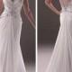 Amazing Chiffon & Tulle & Satin Sheath Illusion Bateau Neck Natural Waistline Wedding Dress