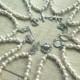Wedding Cake Pull Stretchy Bracelets with Swarovski Pearls