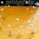H04 Swarovski Crystal and Pearl Wedding Bridal Hair Vine / Tiara