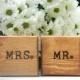 wedding ring boxes Ring Bearer Wedding set 2 boxes Wedding Ring Box MR&MRS bride and groom