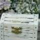 wedding ring box Ring Bearer Wedding chest box  Wedding Ring Box Hand painted  Shabby Chic fpnewstar