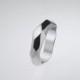 Handmade Geometric Silver Engagement Ring For Men , For Him , RS-1041