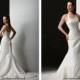 Beautiful Elegant Exquisite Taffeta Sheath Wedding Dress In Great Handwork