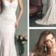 Simple Strapless Sweetheart Floor Length Lace Wedding Dresses