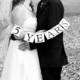 Anniversary Banner - Wedding Gift for Bride & Groom - Wedding Anniversary