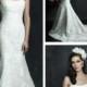Strapless Slim Line Lace Appliques Mermaid Wedding Dresses