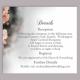 DIY Wedding Details Card Template Editable Word File Instant Download Printable Details Card Peach Details Card Floral Information Cards